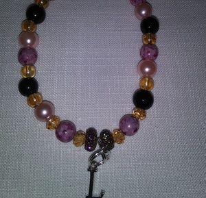 Initial beaded bracelets